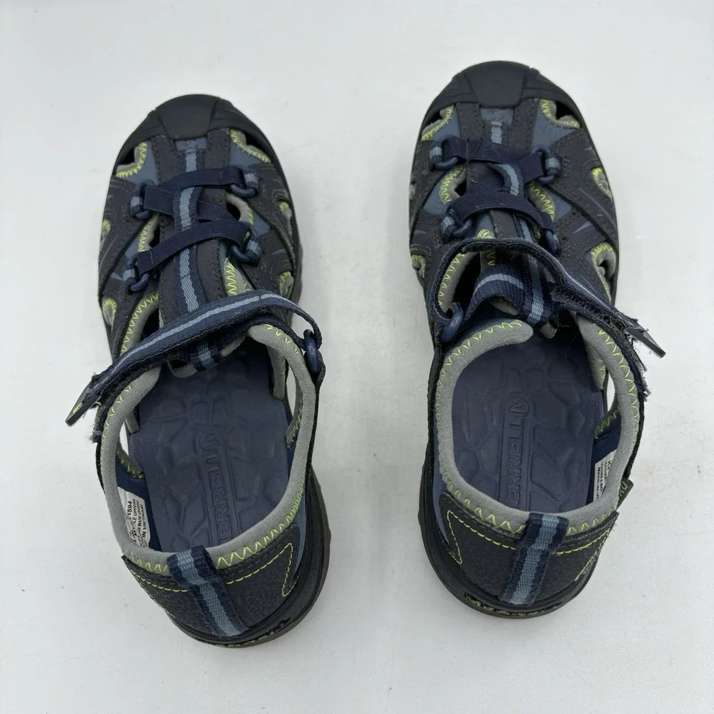 Merrell Sandals Boys Size 4 M Big‎ Kids Hydro Sport Blue Green Leather